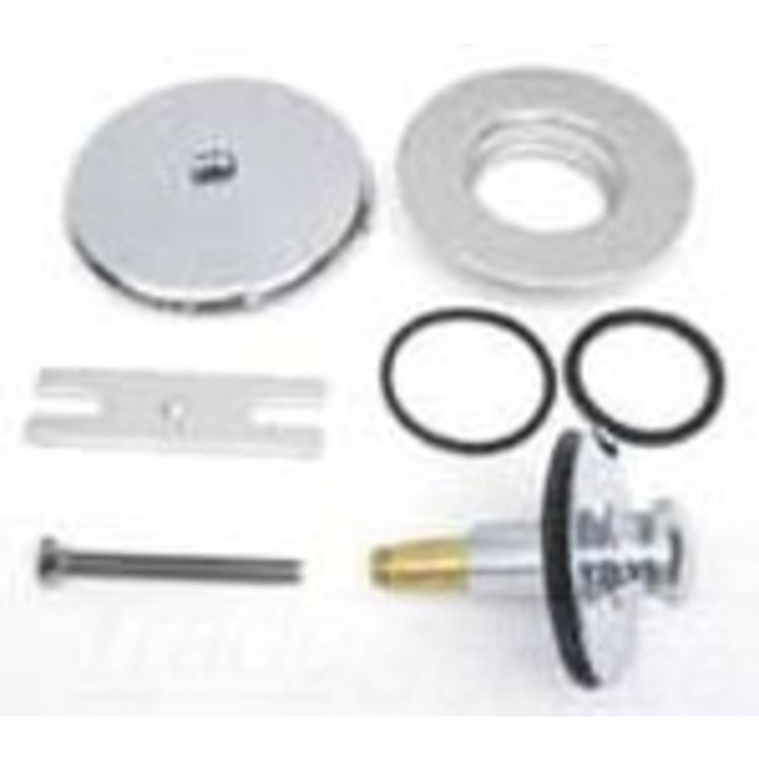 Watco 39290-CP-2H Watco 39290-CP-2H Polished Chrome Push Pull Two-Hole Trim Kit
