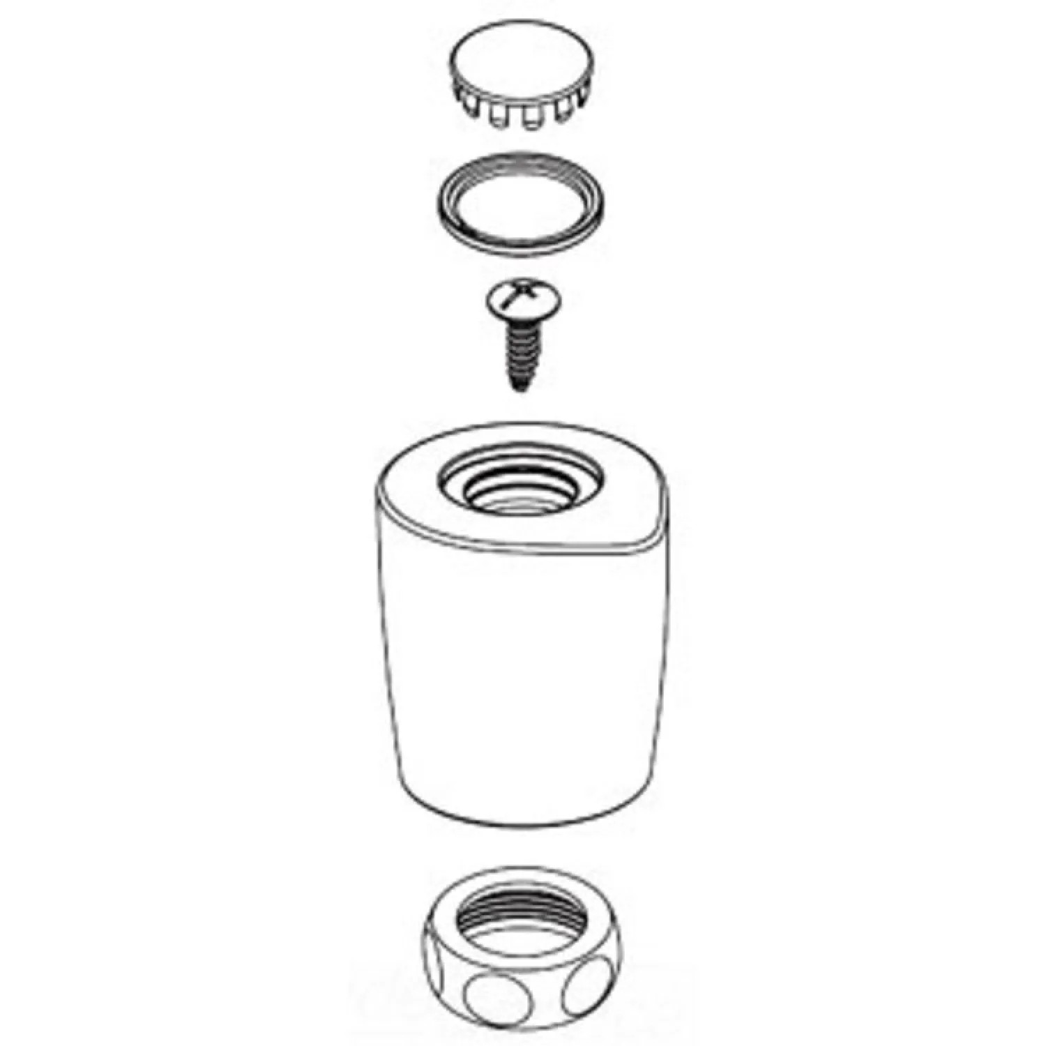 Moen 113965 Moen 113965 Part Handle For Cold Water Tap