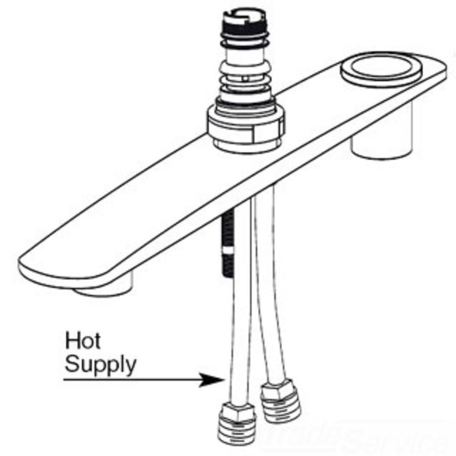Moen 109144W Moen 109144W Legend Escutcheon - Glacier