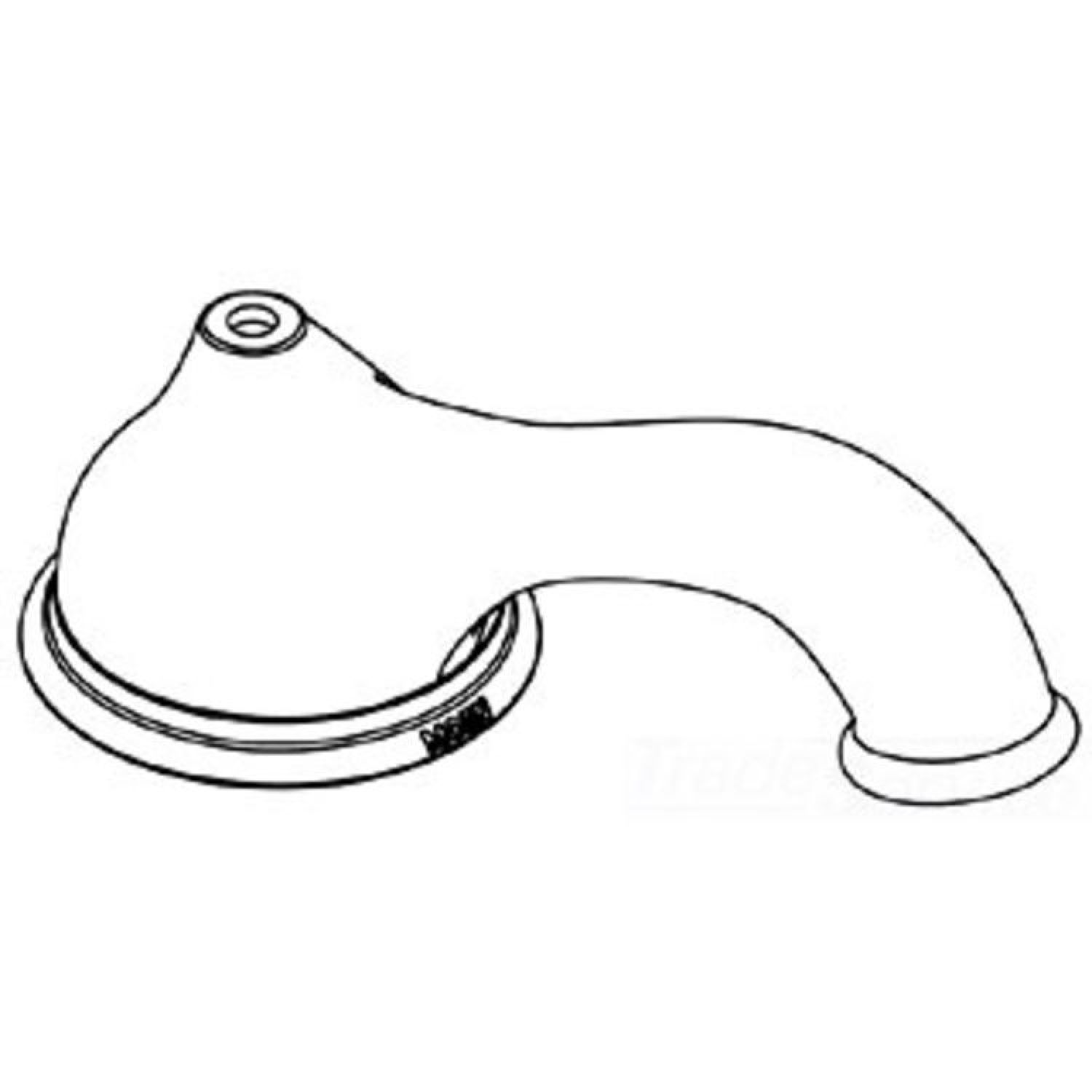 Moen 115335P Moen 115335P Kingsley Spout Kit, Polished Brass