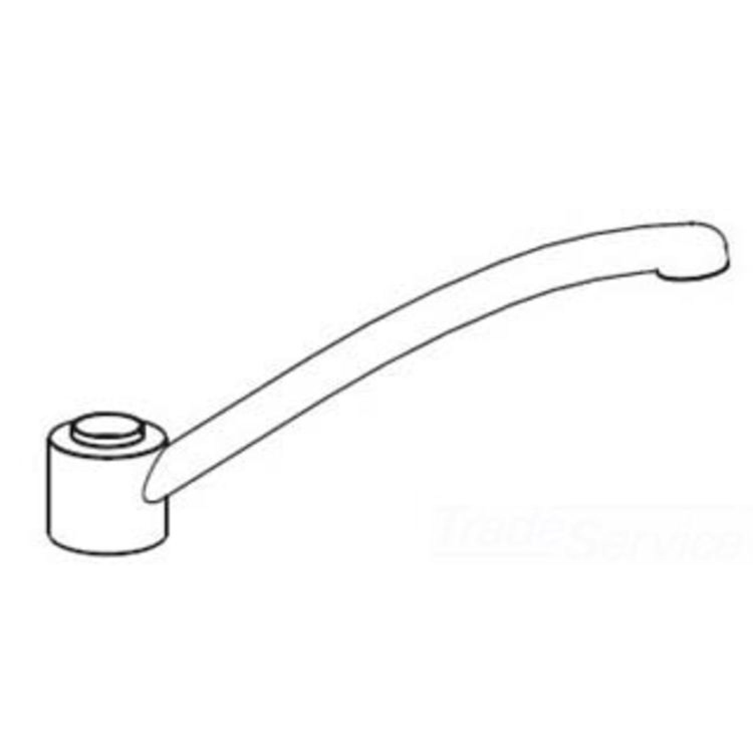 Moen 100016 Moen 100016 Part Spout 10 Monticello Single Handle