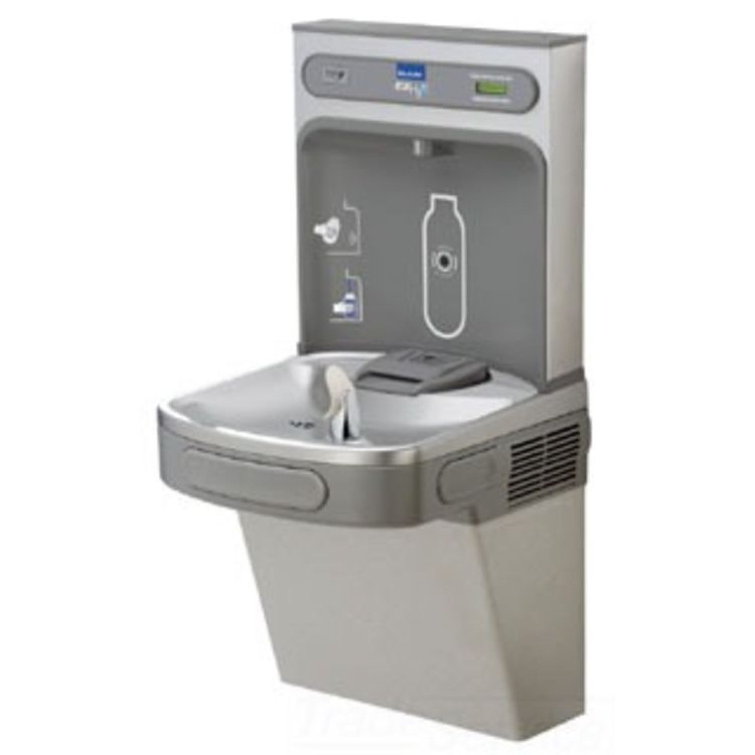 Elkay EZS8WSL2K Elkay EZS8WSL2K EZH20 Bottle Filler w/ Single ADA Cooler - Non-Filtered, Light Gray Granite