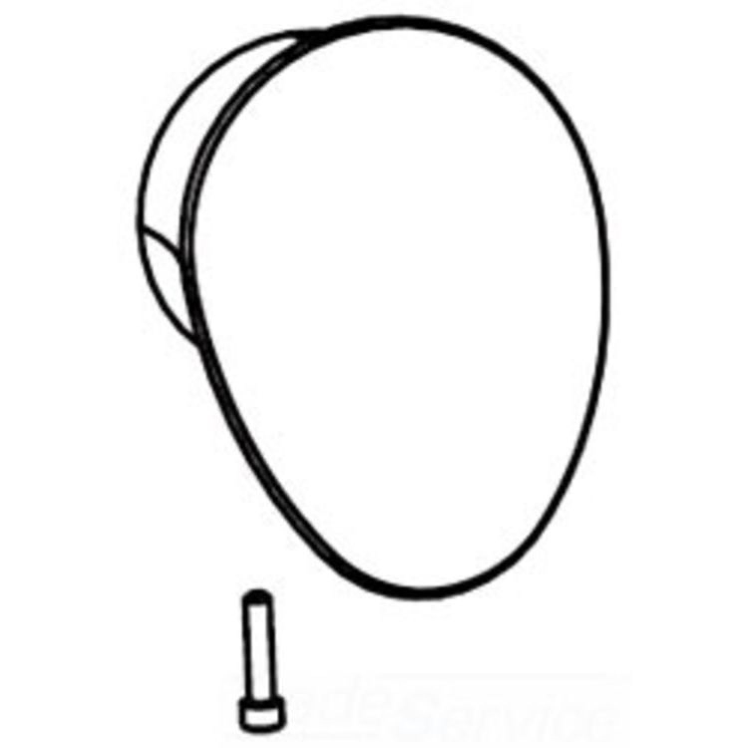 Moen 100198ST Moen 100198ST Part Handle Lever Villeta Mount Single Handle Tub and Shower