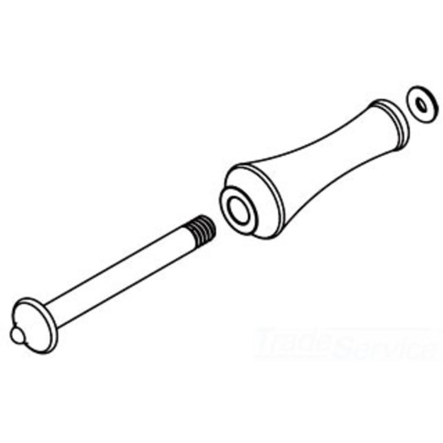 Moen 114353SLP Moen 114353SLP Part Handle Insert Ceramic Slip