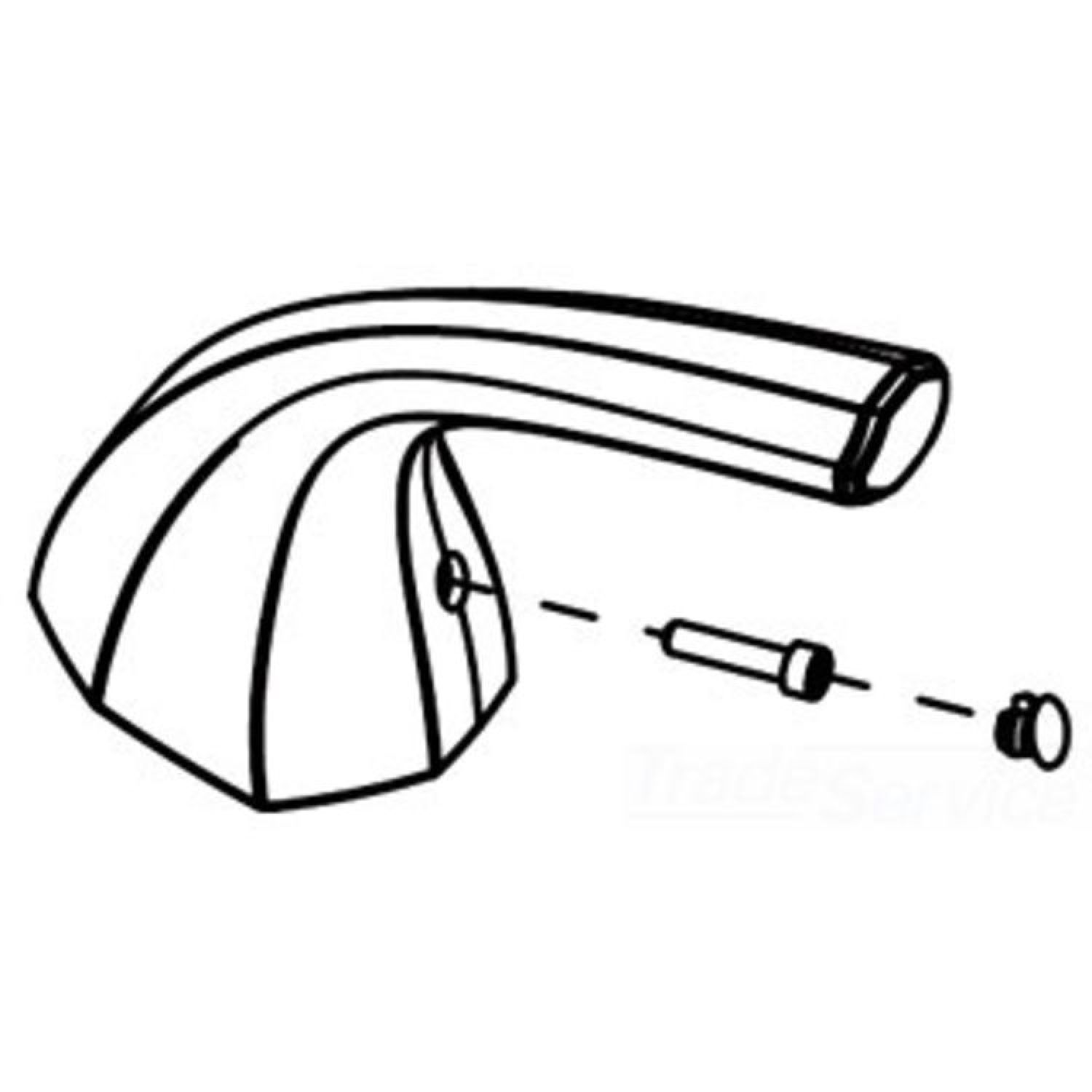 Moen 122573SL Moen 122573SL Part Handle Kit, 1 Handle Kitchen & Bar