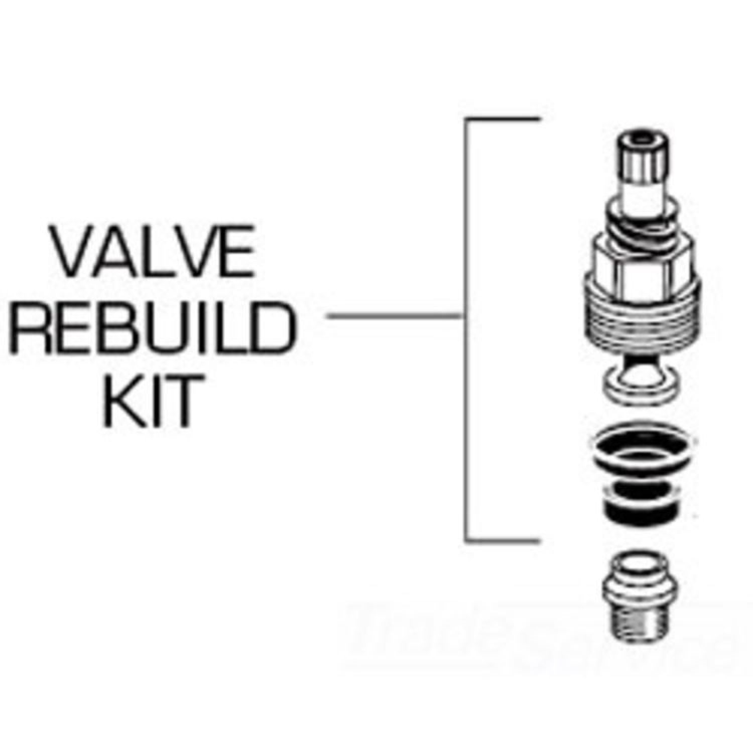 American Standard 066288-0070A AS 066288-0070A VALVE REBUILD KIT