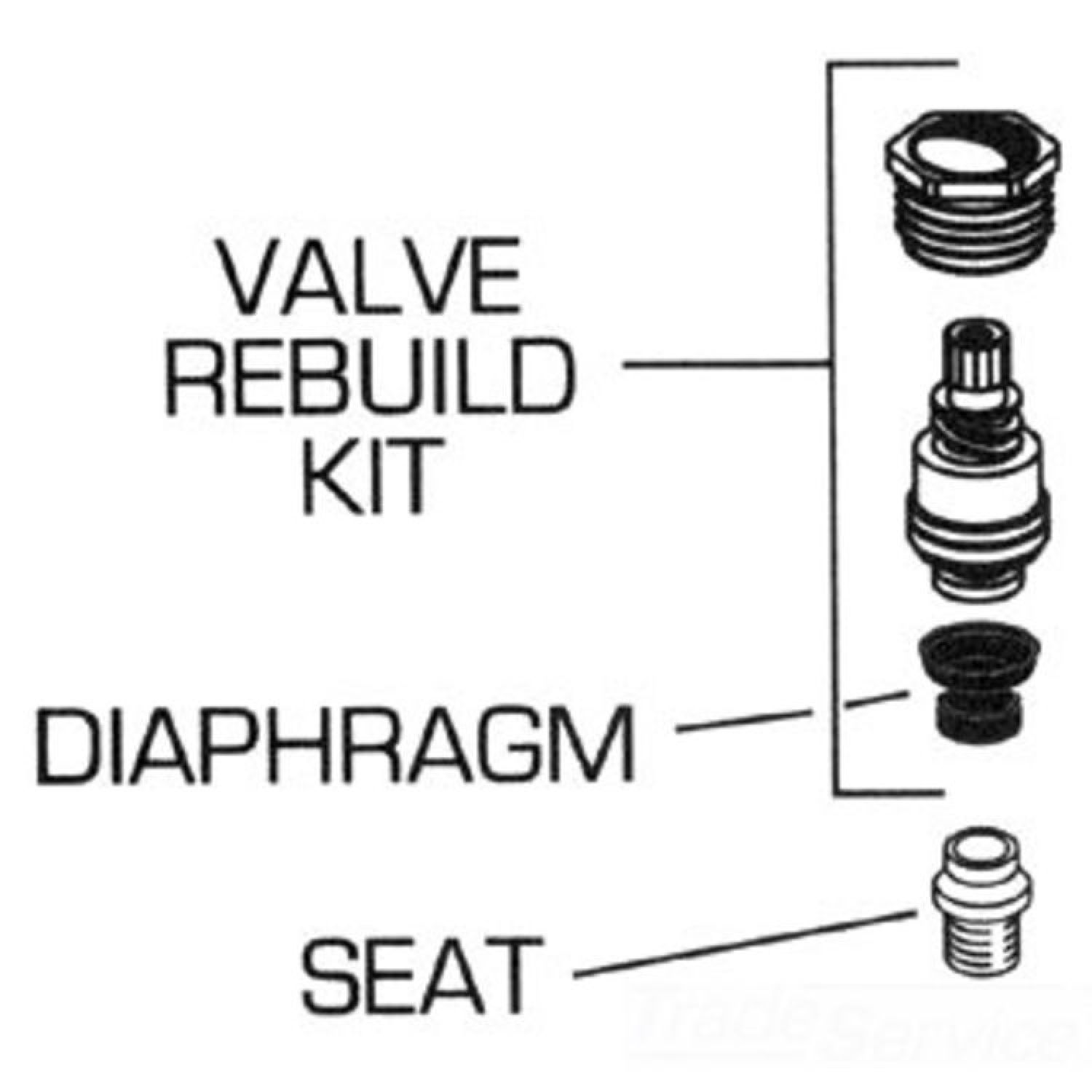 American Standard 066289-0070A AS 066289-0070A VALVE REBUILD KIT