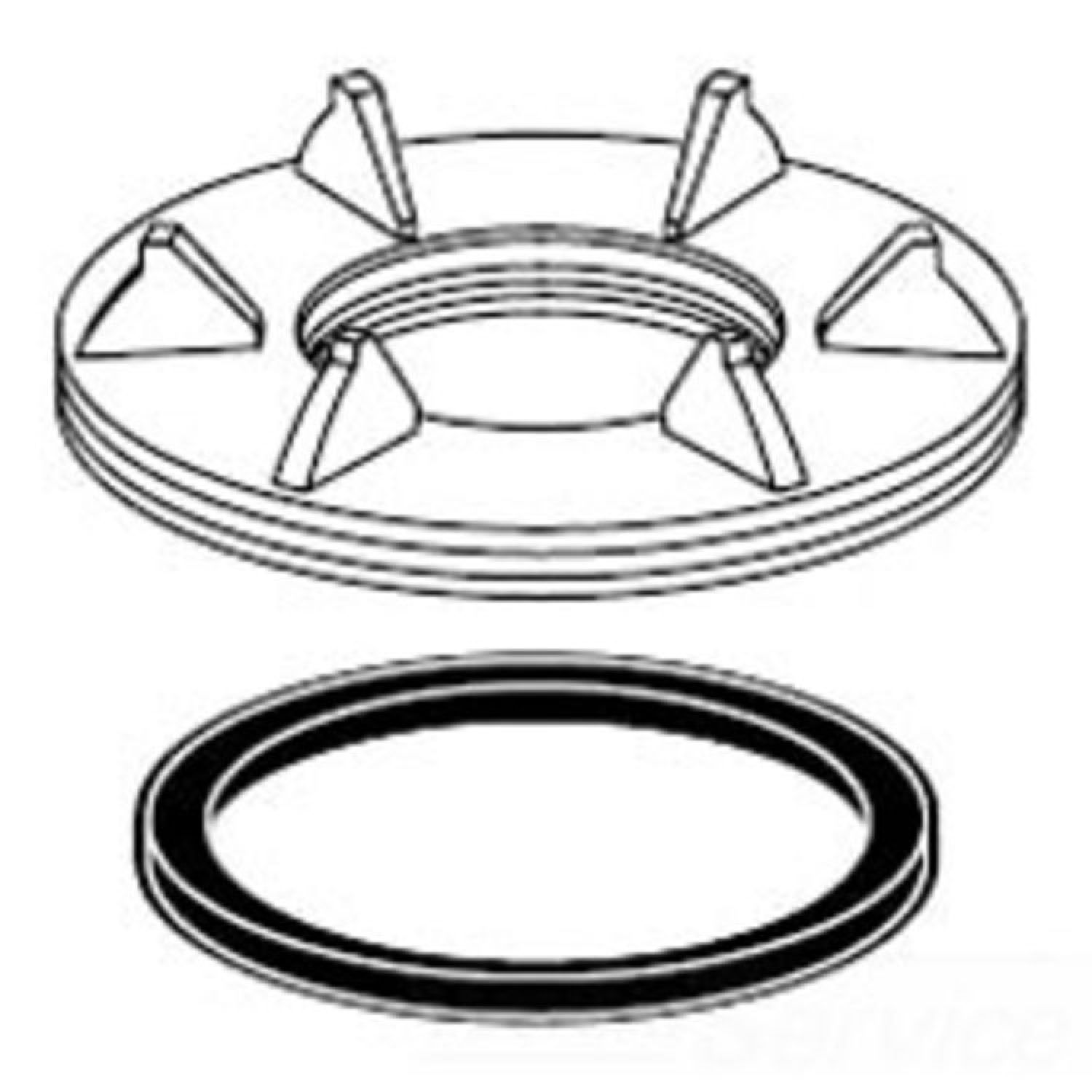 American Standard M962592-0070A American Standard M962592-0070A N/A Deck Adapter Kit for Portsmouth Deck Mounted Tub Fillers M962592-0070A