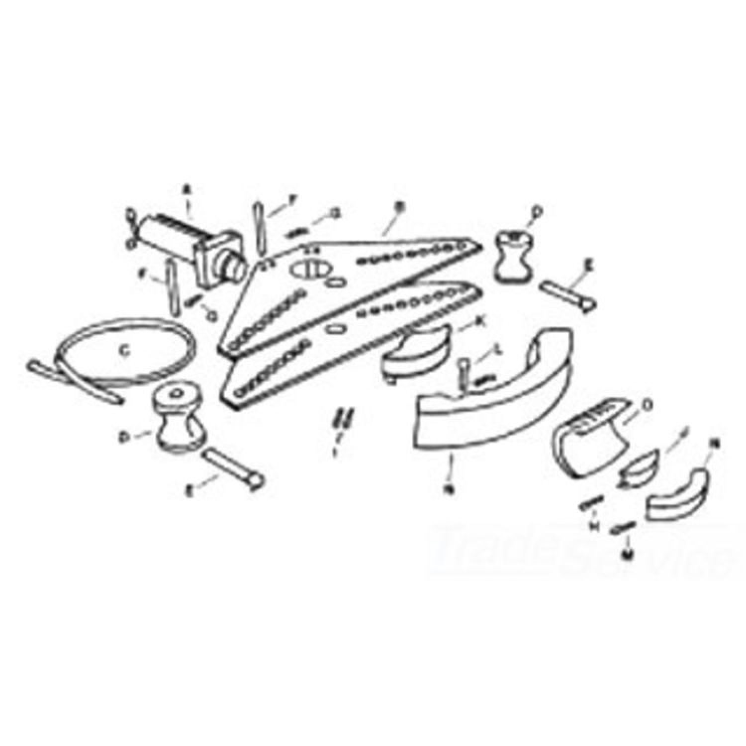 Greenlee 16753 Greenlee 16753 Cylinder Head Pin Unit