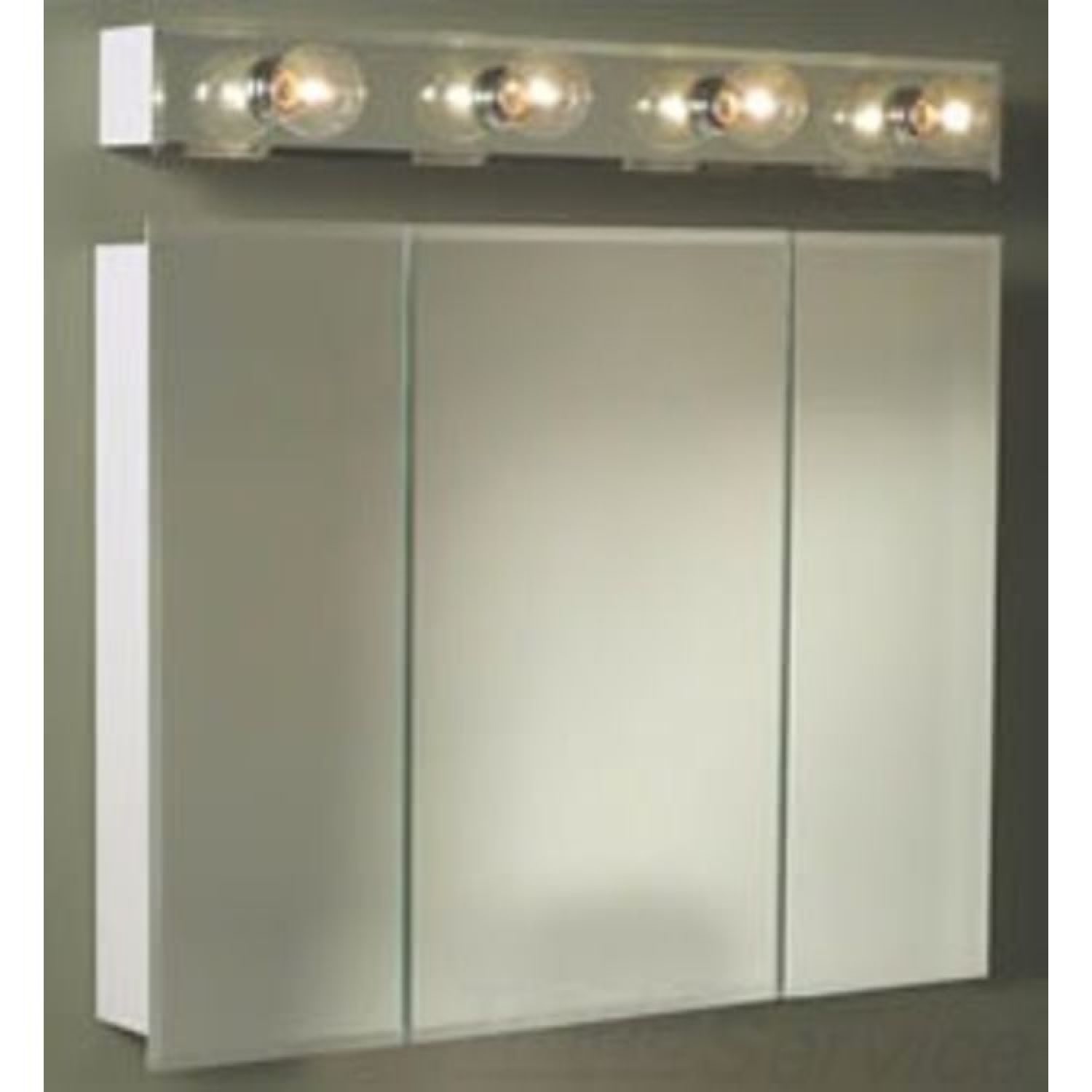 Jensen 255048 Broan-NuTone 255048 White Horizon Recessed Medicine Cabinet, 47-3/4