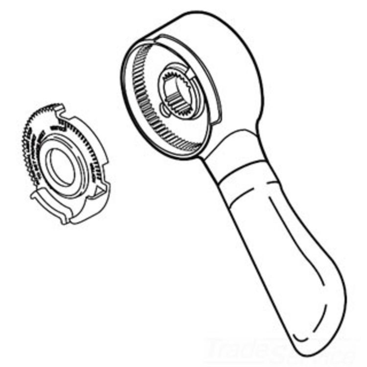 Delta RP51306 Delta RP51306 Delta Single Lever Handle Kit - 17 Series (Chrome)