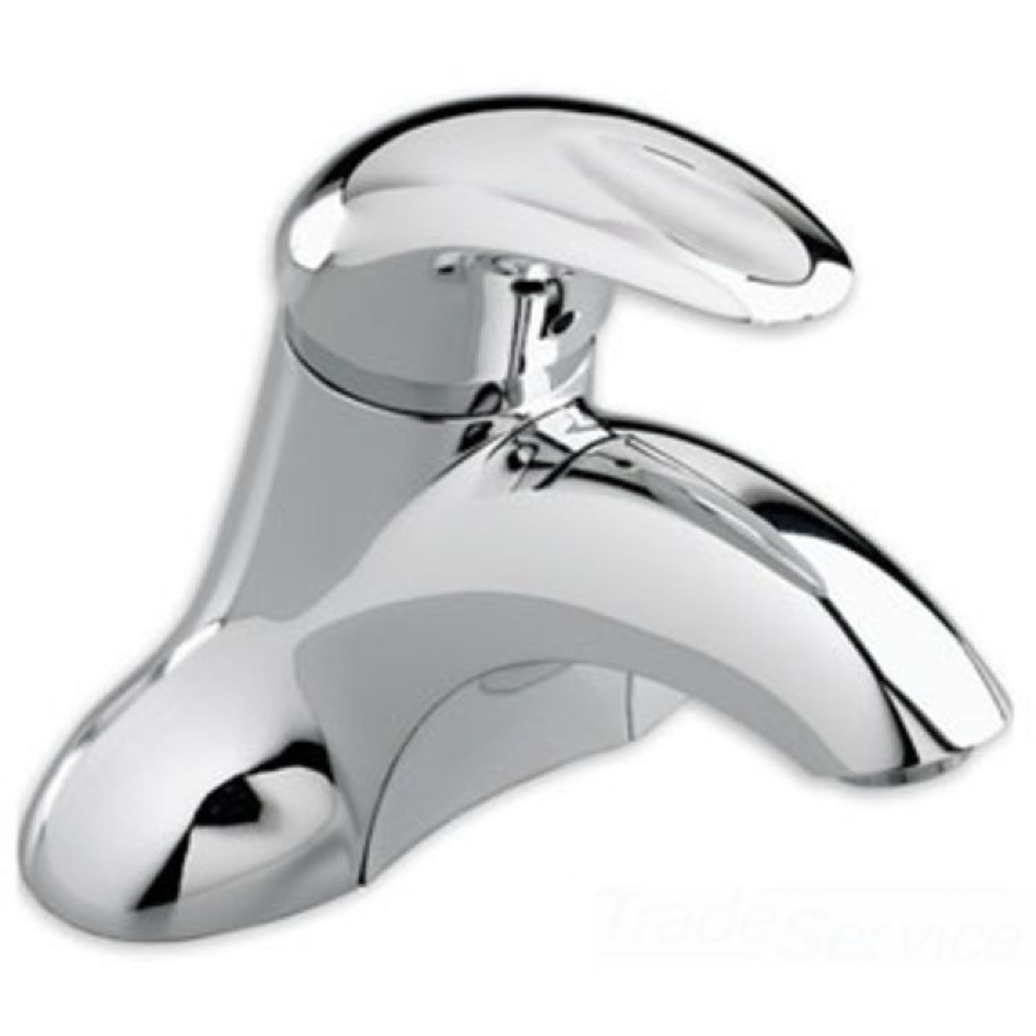 American Standard 7385.007.002 American Standard Reliant 3 Single-Handle Centerset Chrome Bathroom Faucet with Pop-Up Hole, 1.2 GPM, Indexed Metal Lever Handle, Less Drain and Rod - 7385.007.002