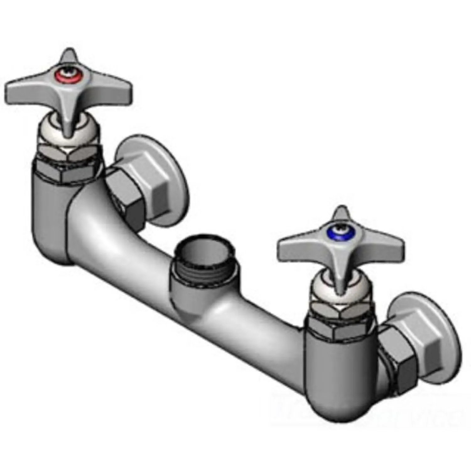 T&S Brass 002840-40CV T&S Brass 002840-40CV Big-Flo Faucet Base Unit with Internal Check Valves