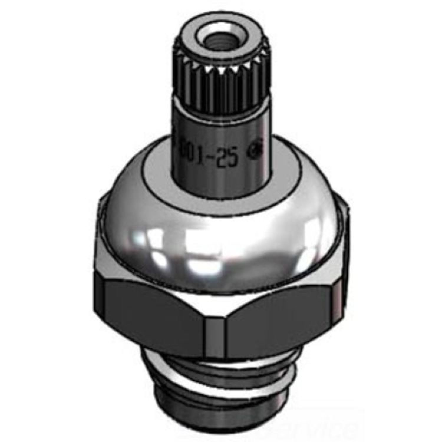 T&S Brass 009754-25QT T&S Brass 009754-25QT Cold (Left-to-Close) Quarter-Turn Spindle Assembly
