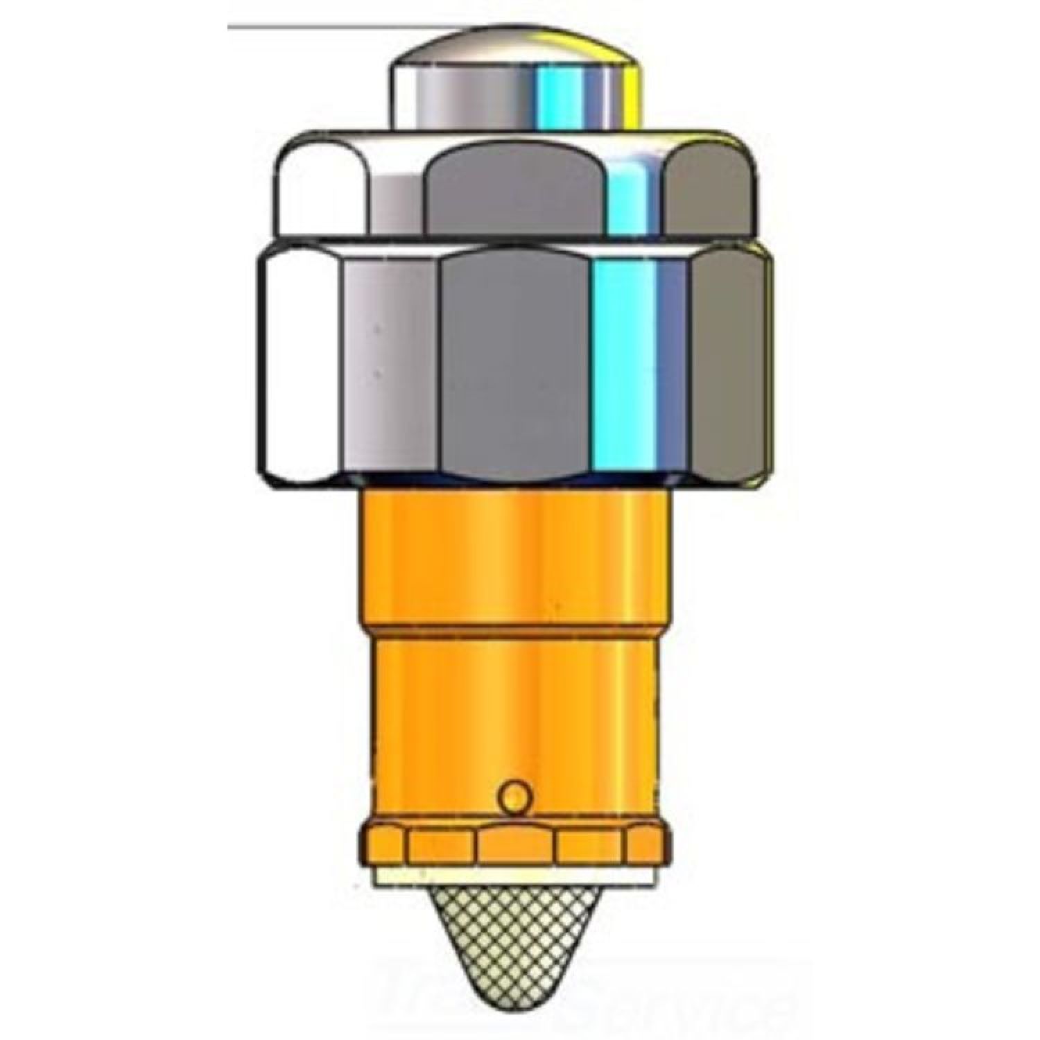 T&S Brass 011399-40 Foot Pedal Metering Cartridge – Floor Mounted Slow Self-Closing Valve, For Glass Fillers & Water Stations, Commercial Grade
