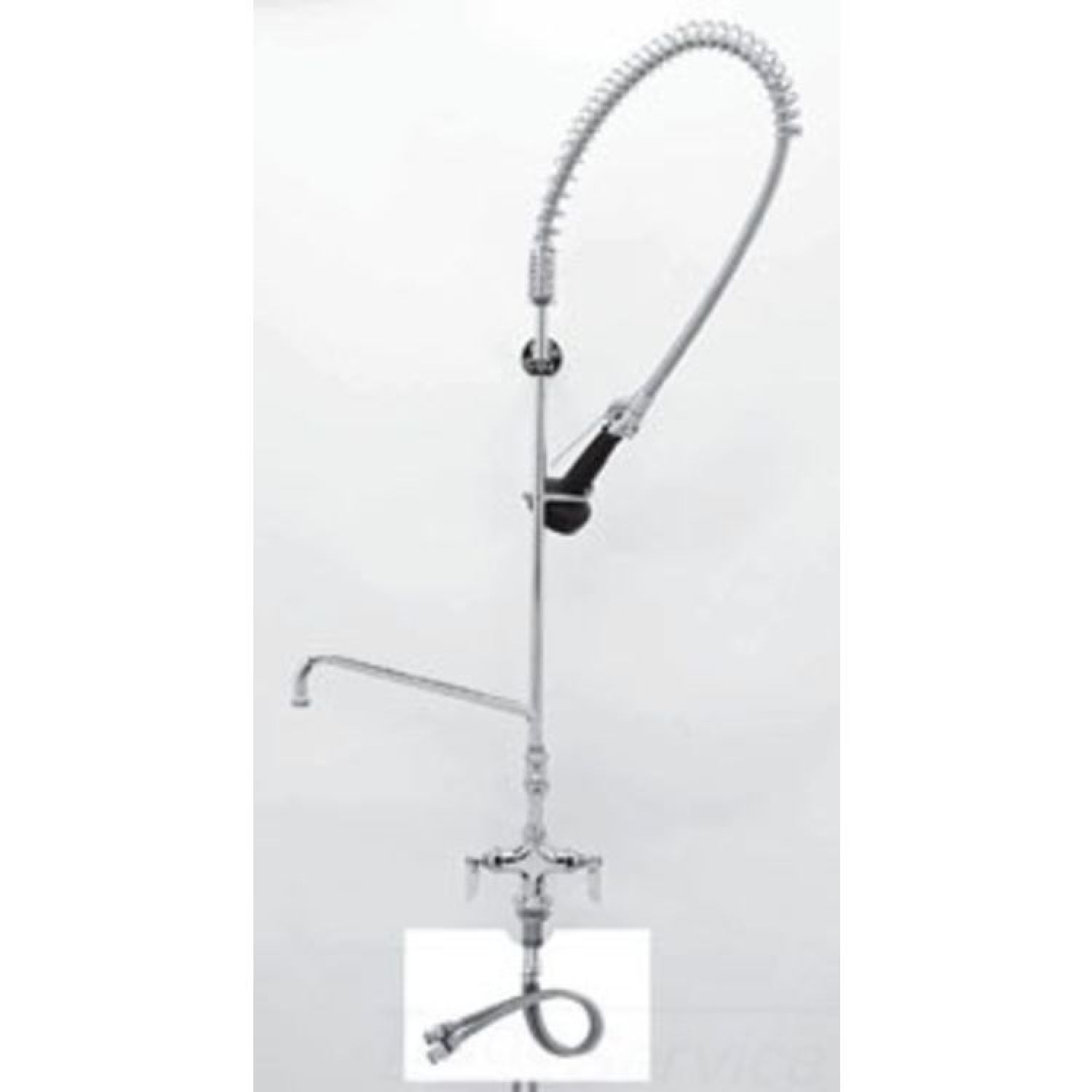 T&S Brass B-0113-A10-08C T&S Brass EasyInstall Pre-rinse Unit - B-0113-A10-08C