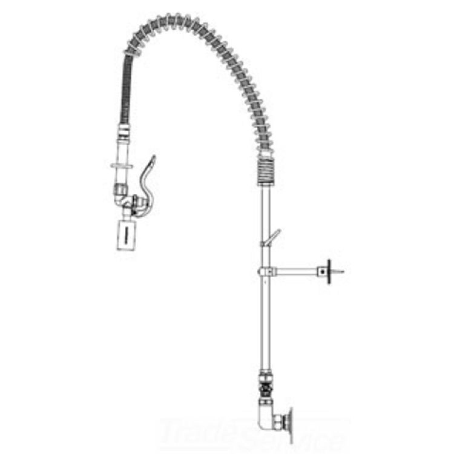 T&S Brass B-0133-V-BC T&S Brass B-0133-V-BC Pre-rinse Unit
