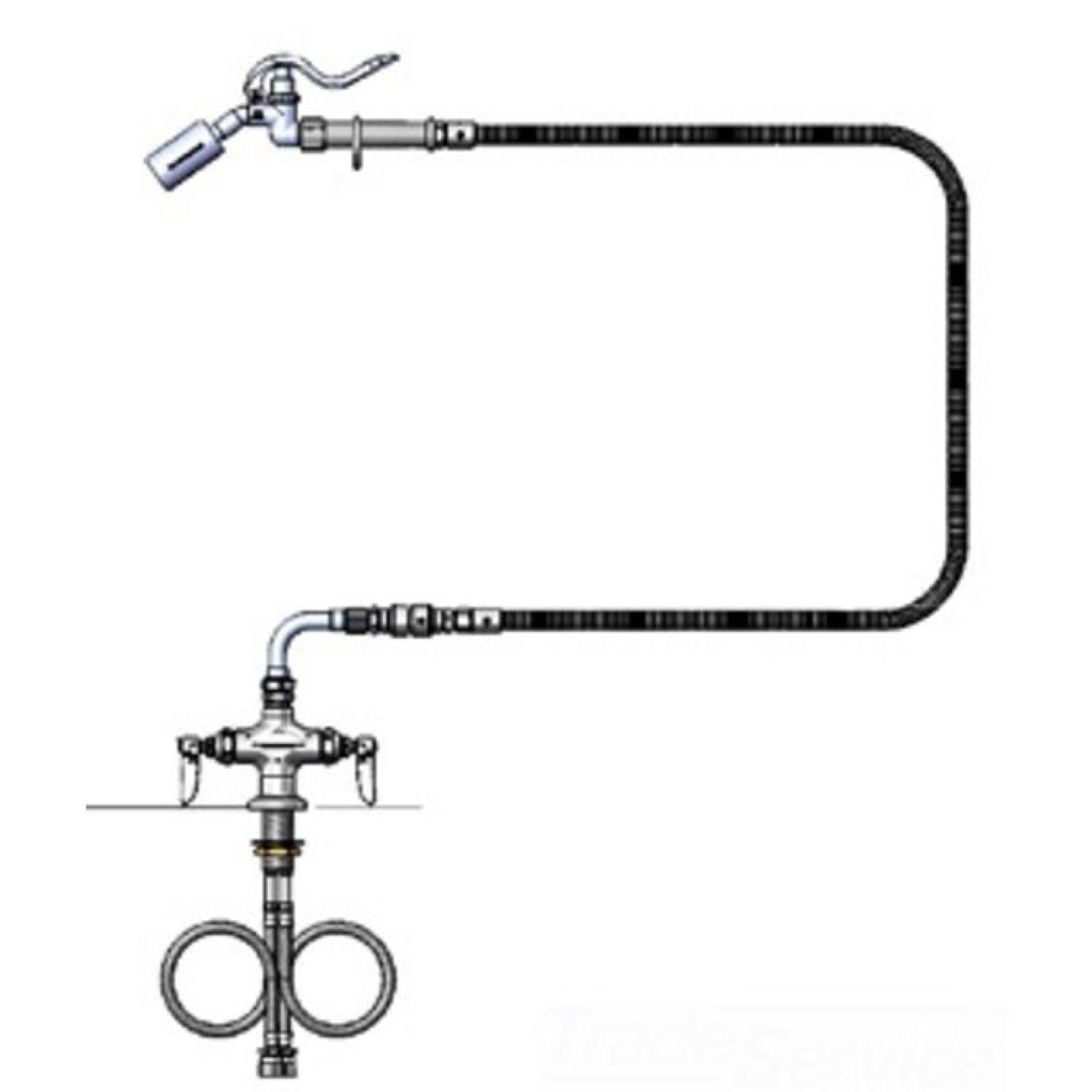 T&S Brass B-0300-WD T&S Brass B-0300-WD Double Pantry Faucet