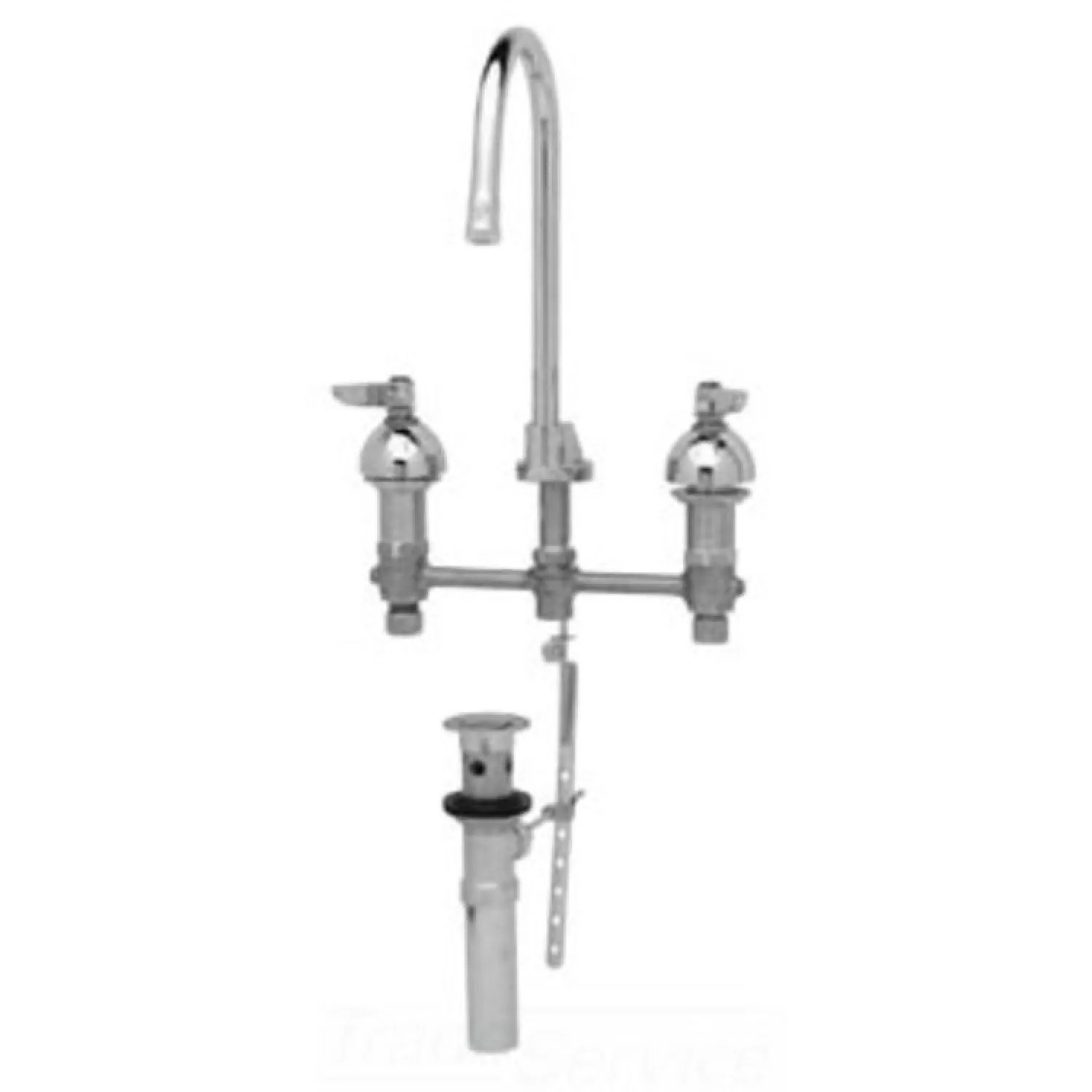 T&S Brass B-2869-04 T&S Brass B-2869-04 Concealed Widespread Lavatory Faucet
