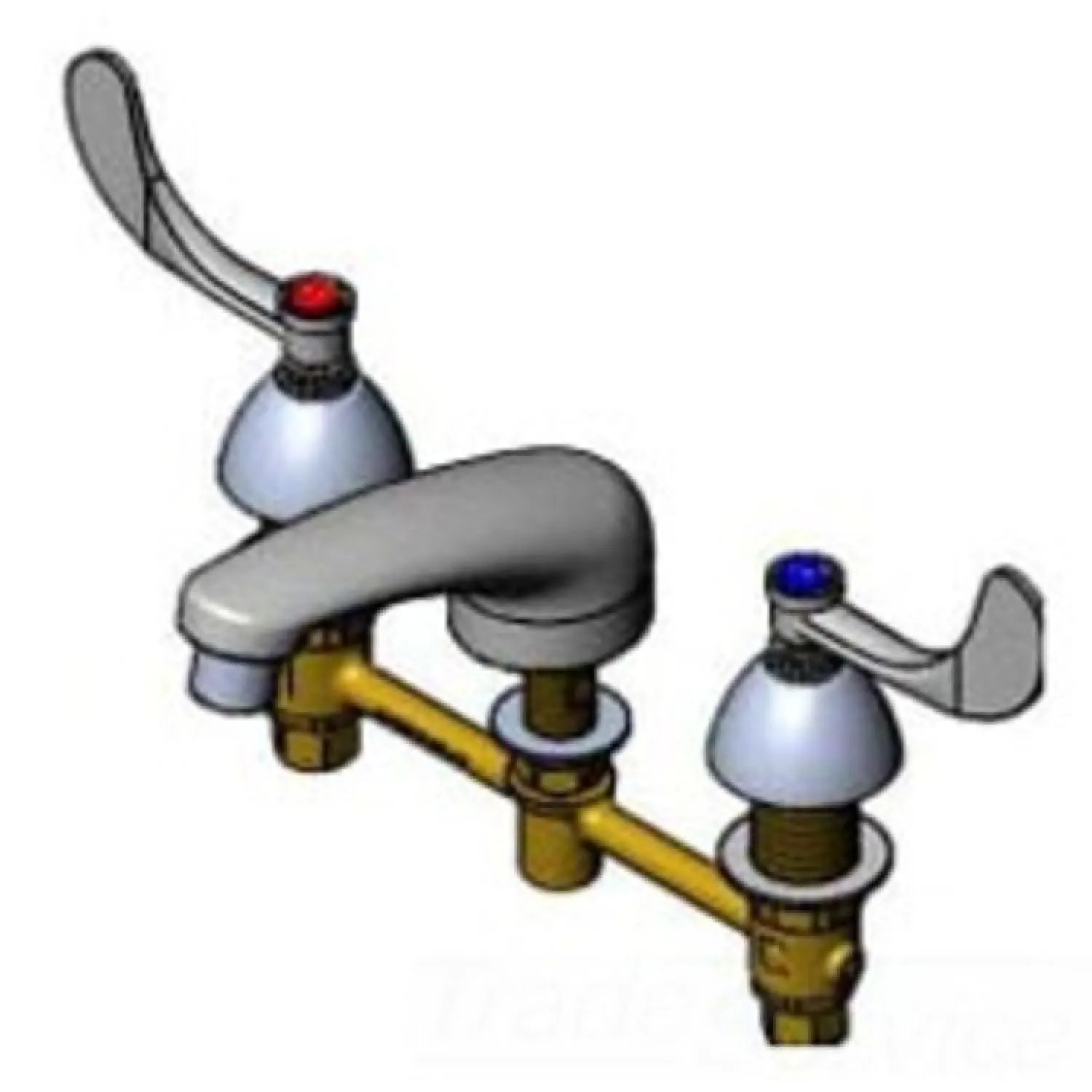 T&S Brass B-2990-WH4-VF22 T&S Brass B-2990-WH4-VF22 Concealed Widespread Lavatory Faucet