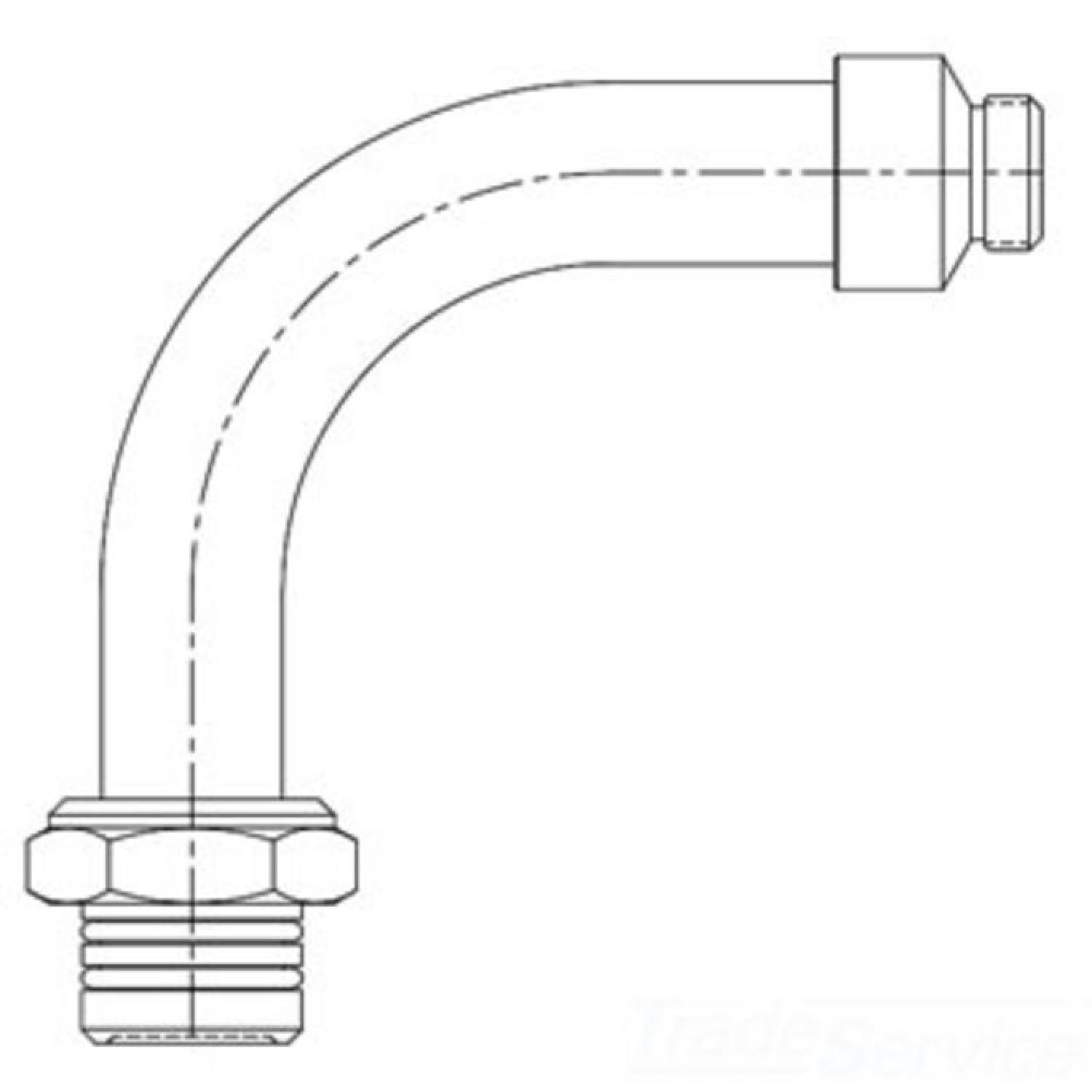 T&S Brass BF-0034-A T&S Brass BF-0034-A Big-Flo Swivel Adapter Assemblies
