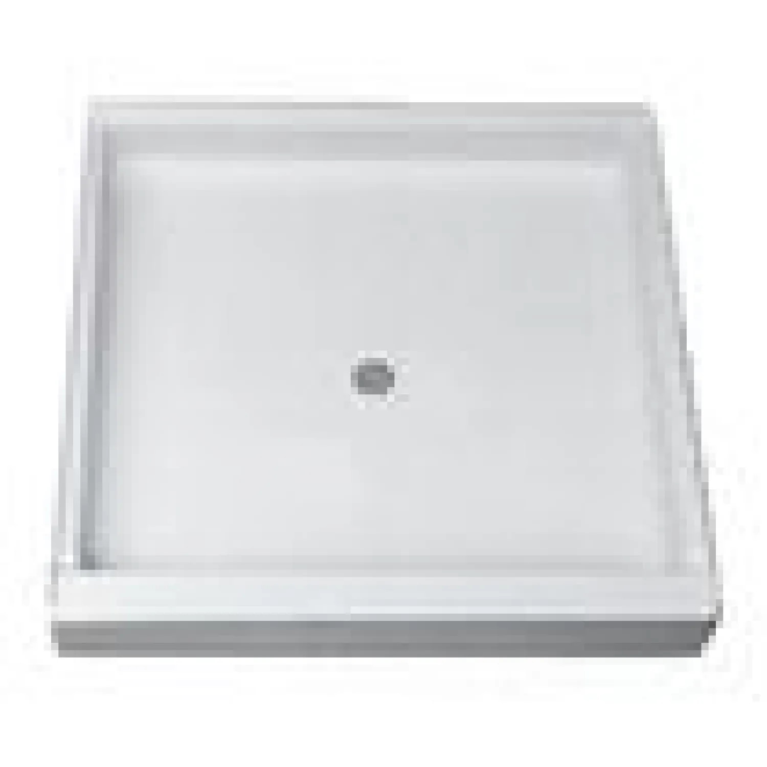   FLORESTONE 4242-1-W 42x42 WHITE SAFLOR SHOWER BASE WITH THE EDGE