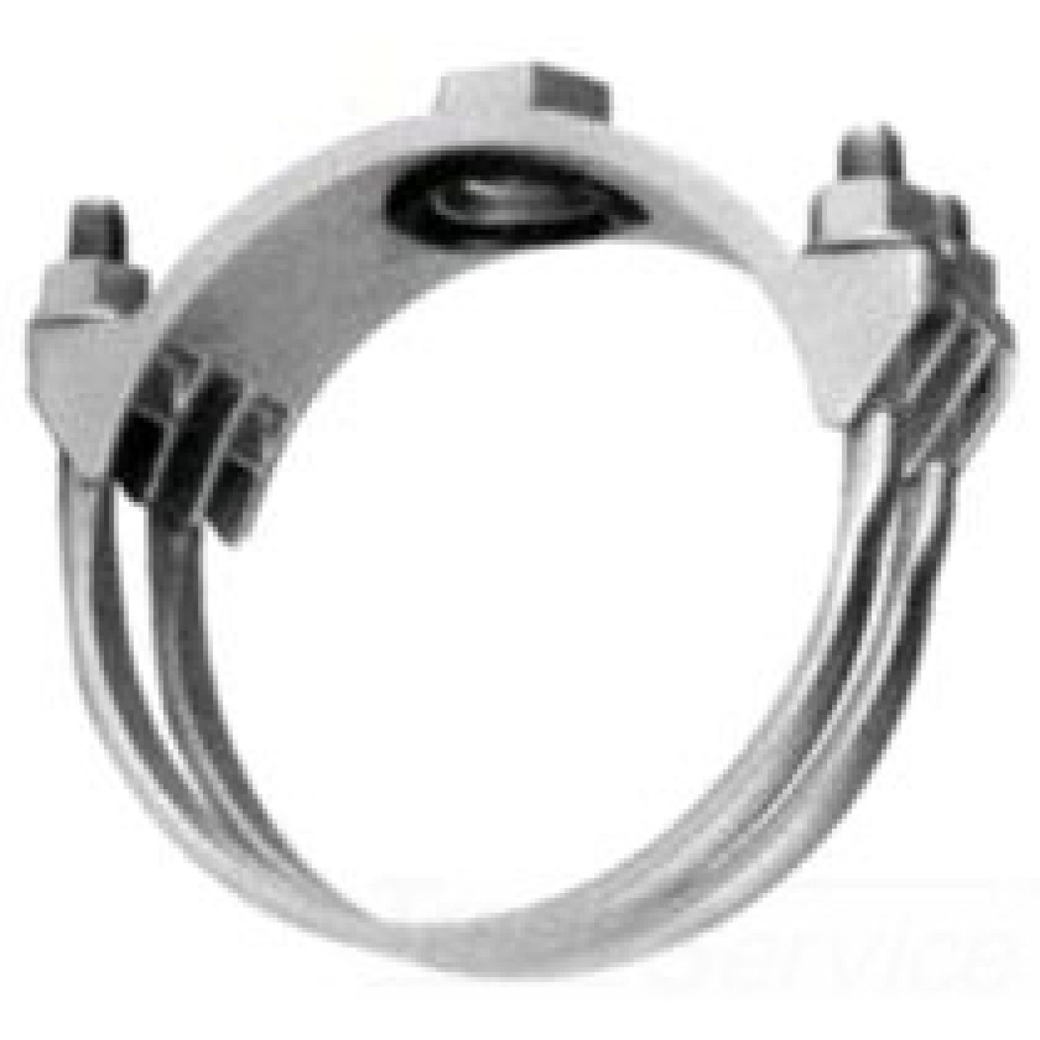   VMSATBD101 3826 4148035 10 x 1 BRASS DOUBLE STRAP SADDLE 