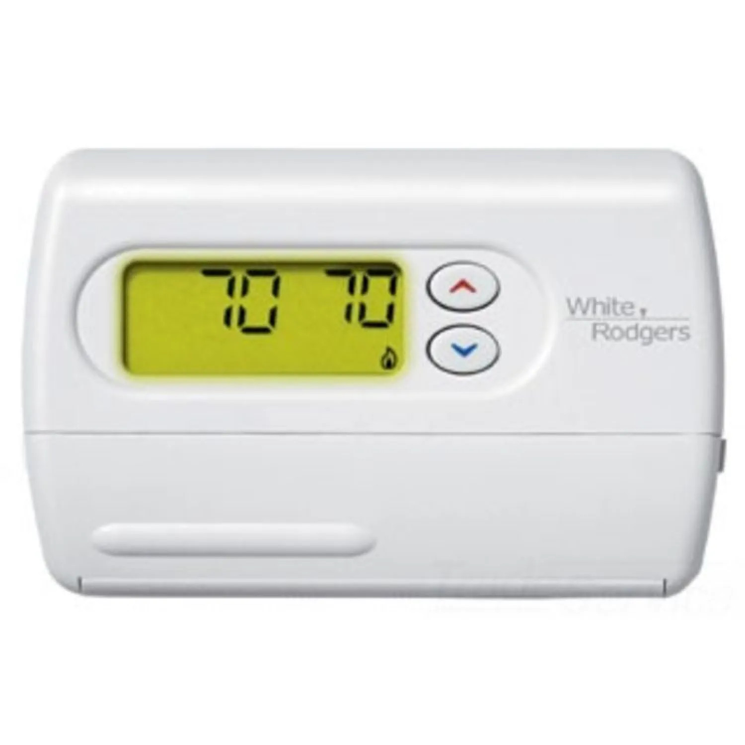 White-Rodgers 1F86-344 White-Rodgers 1 Heat/1 Cool, Non-Programmable Digital Thermostat - 1F86-344