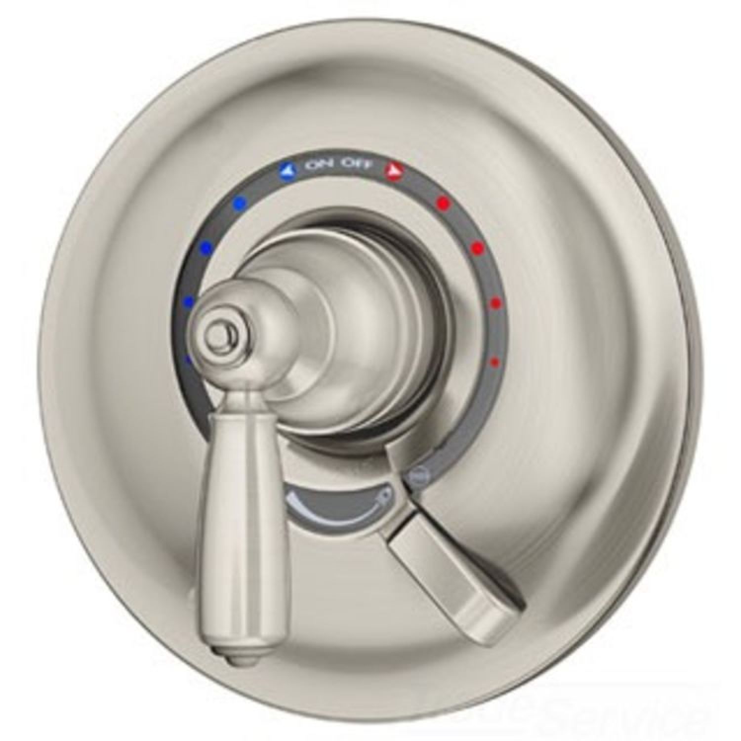 Symmons S-4700-STN-REB-TRM SYMMONS S-4700-STN-REB-TRM ALLURA VALVE ONLY TRIM REBUILD W/ DIVERTER SATIN NICKEL