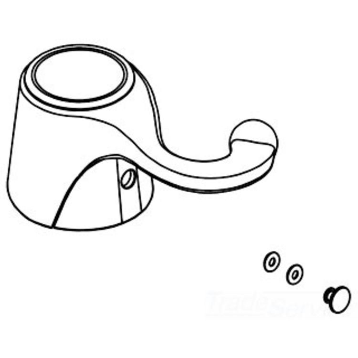 Moen 129833 Moen 129833 Part Handle Kit Chrome