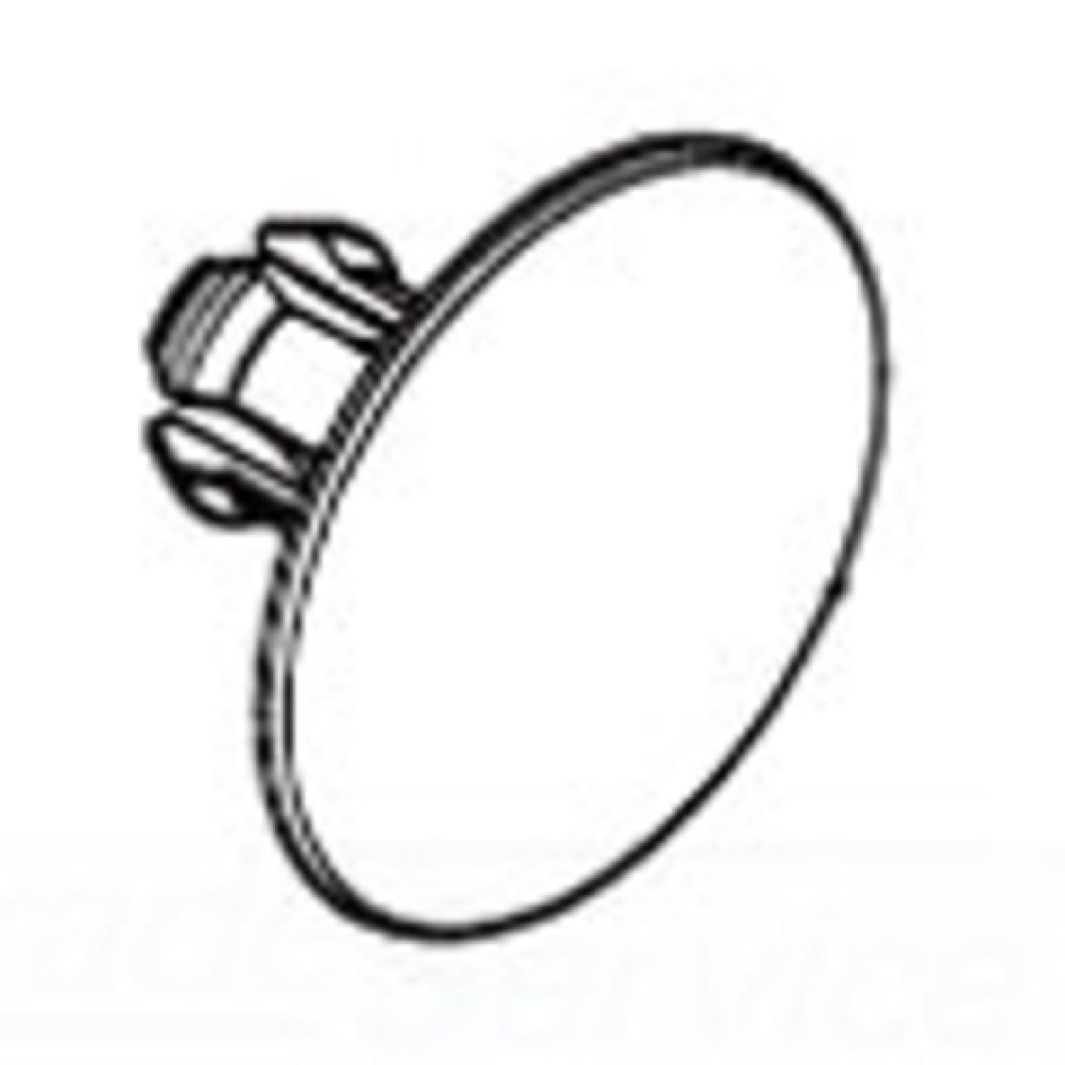 Moen 146670 Moen 146670 Part Slide Bar Escutcheon Cap, Chrome