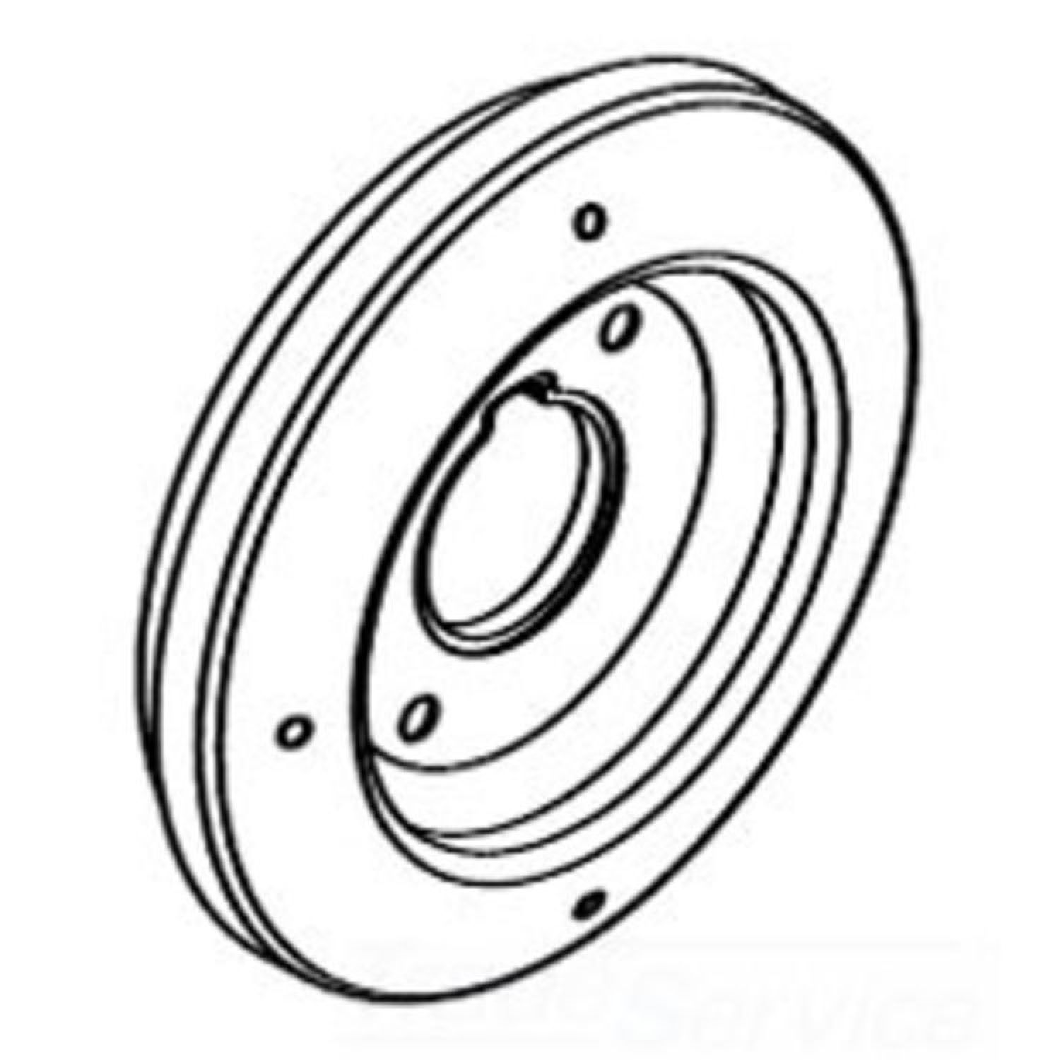 Moen 148480 Moen 148480 Escutcheon Chrome