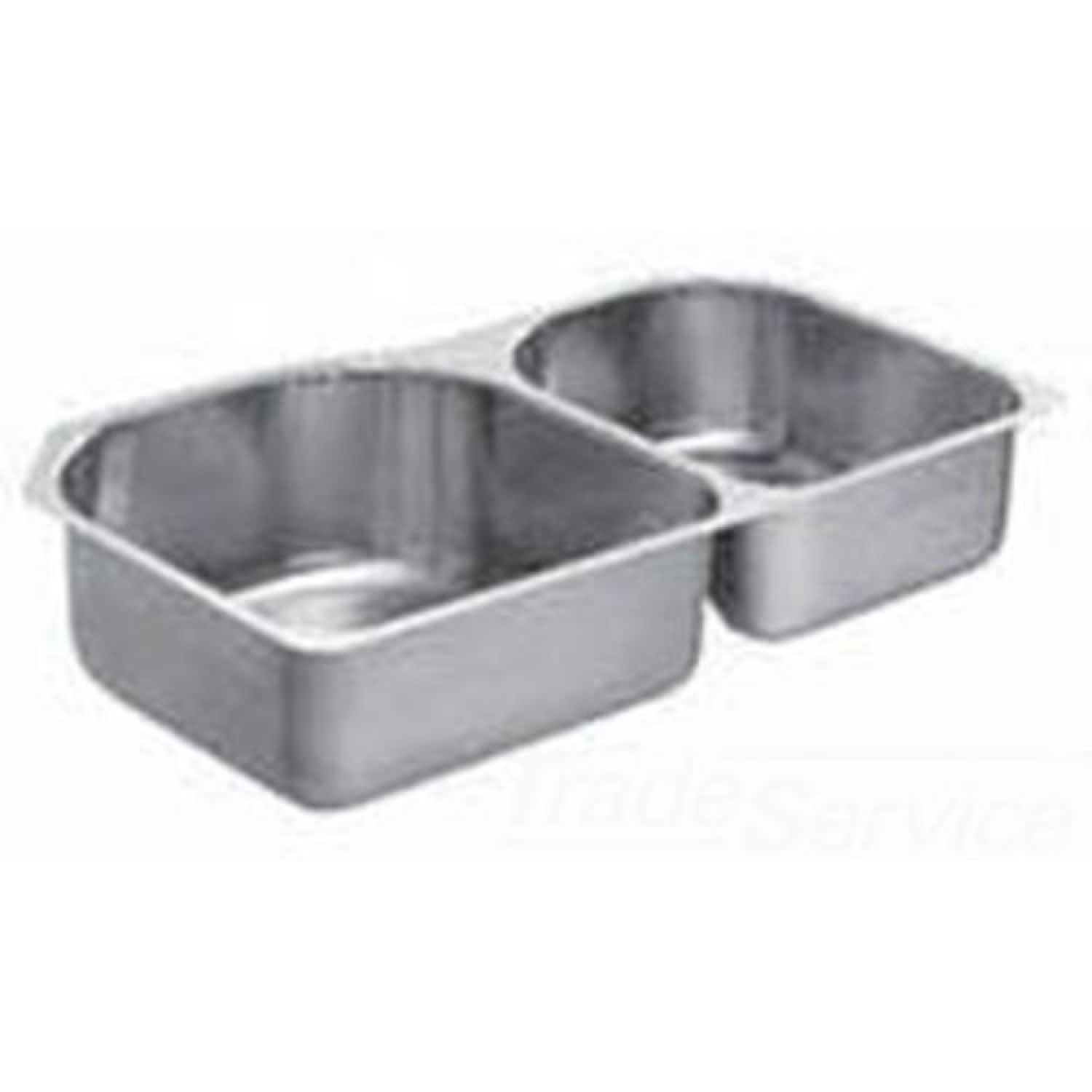 Moen 22543 Moen 22543 Part Template/ Installation Sheet Undermount Sink L18X18 R