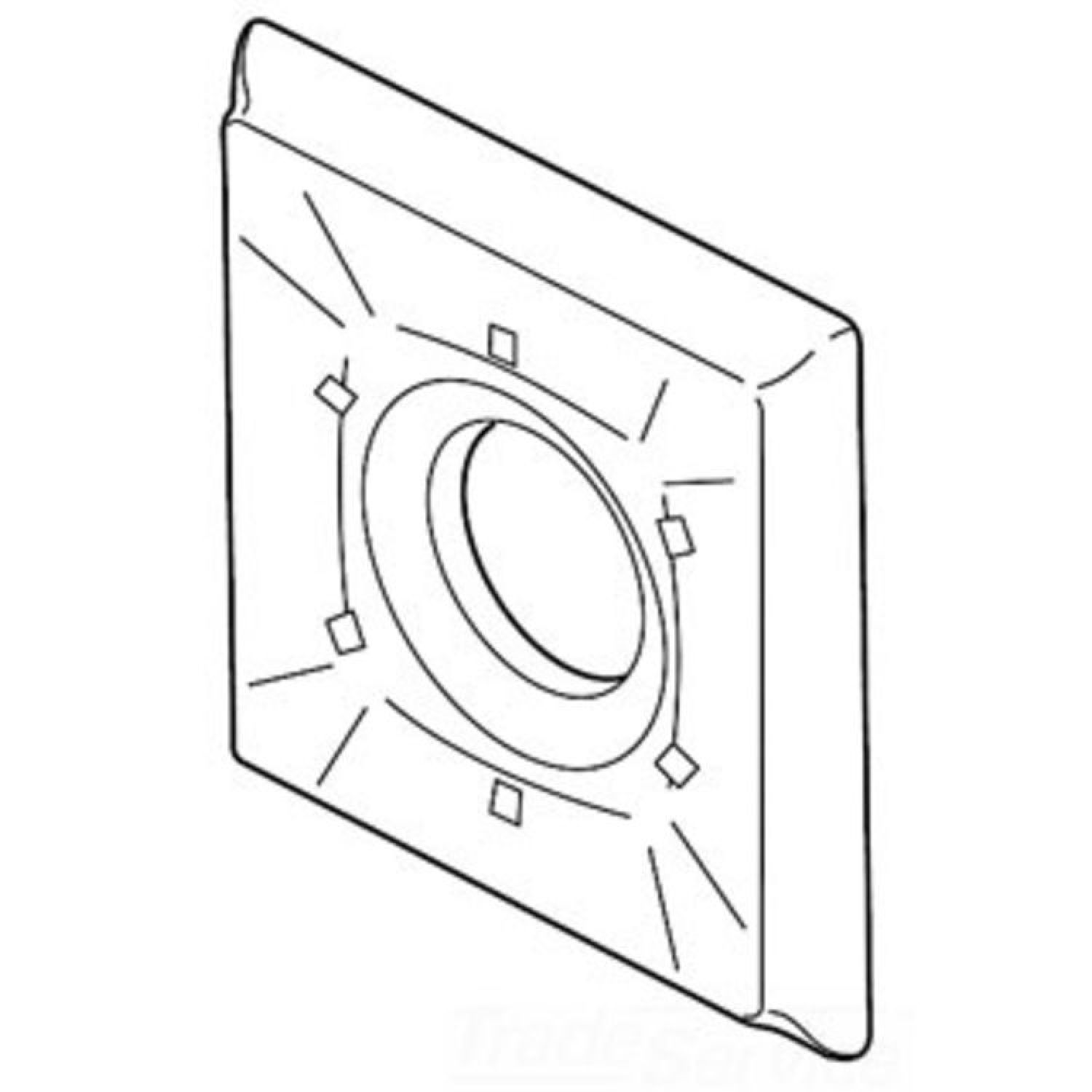 Delta RP52594SS Delta RP52594SS Delta Escutcheon - 6-Setting Diverter (Stainless)