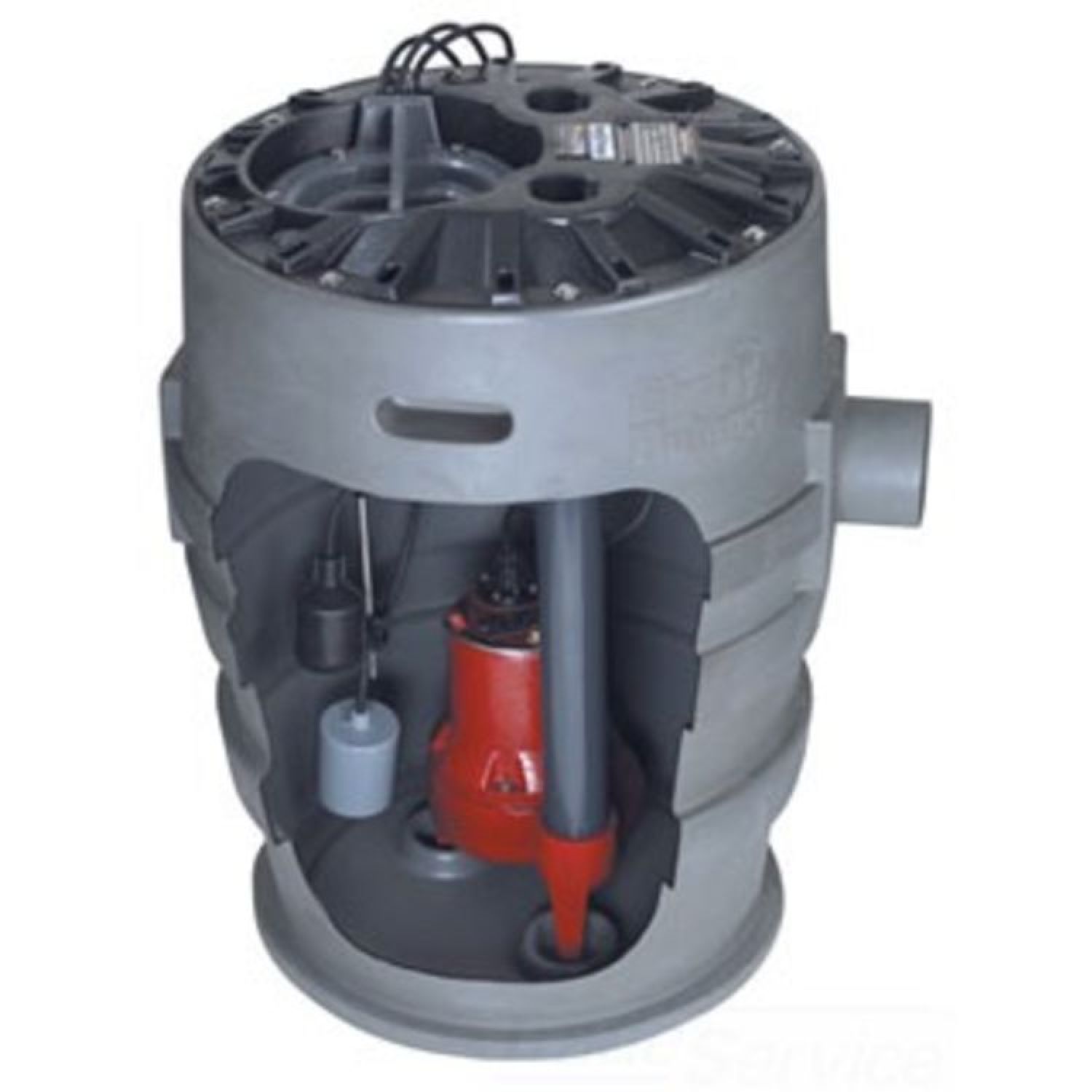 Liberty P373XLE51 Liberty Pro370 Sewage Package w/ 1-Phase Pump, 1/2 HP, 115v, 3