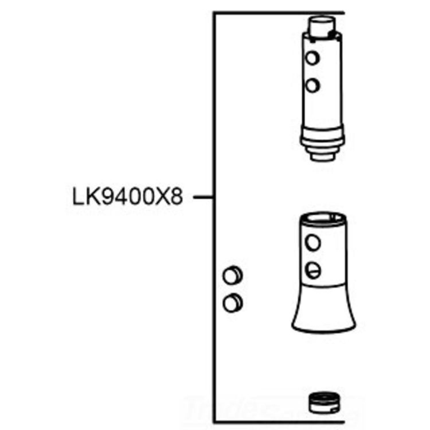 Elkay LK9400X8CR Elkay LK9400X8CR Replacement Pulldown Housing, Chrome