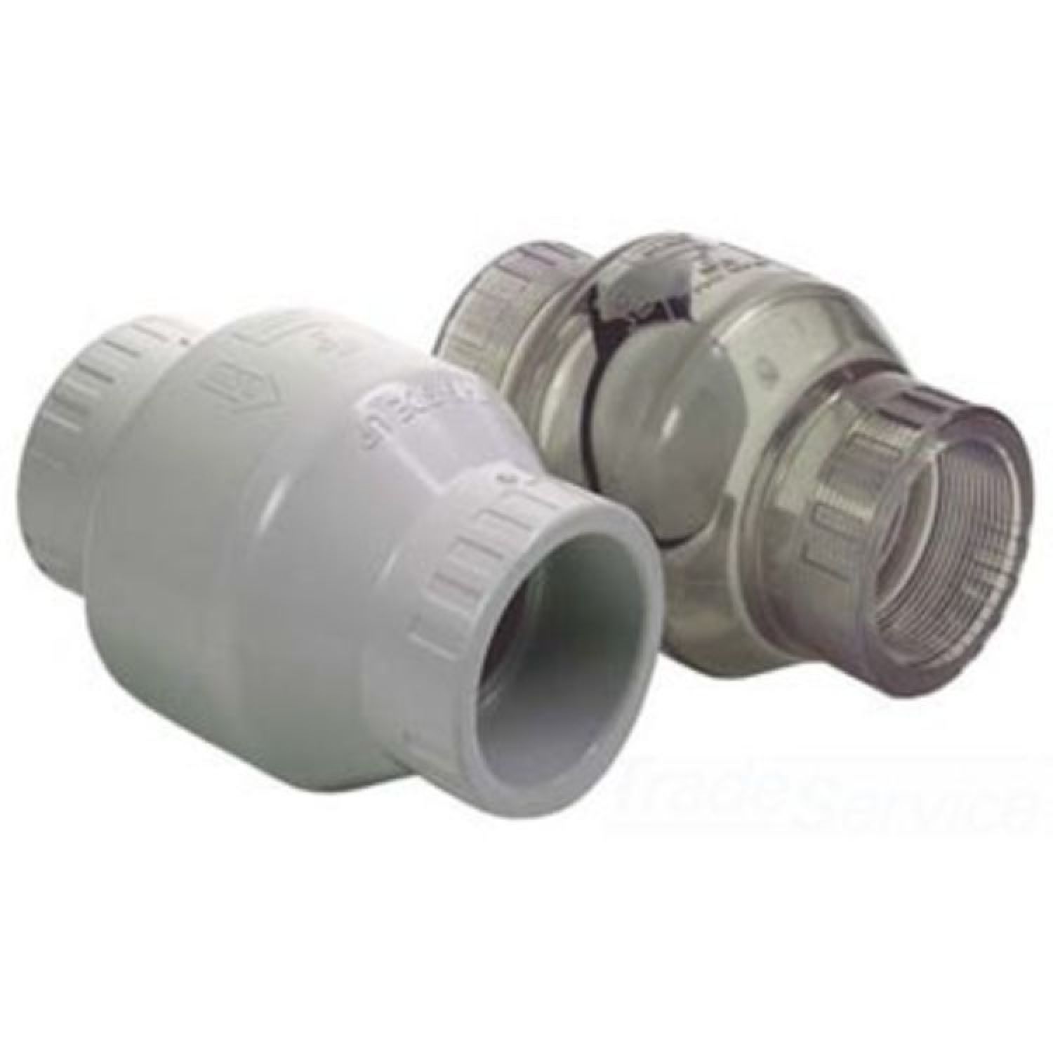 Commodity  VSPCHK2        **S1580-20** HUBxHUB GLUE TYPE SPRING CHECK PVC 