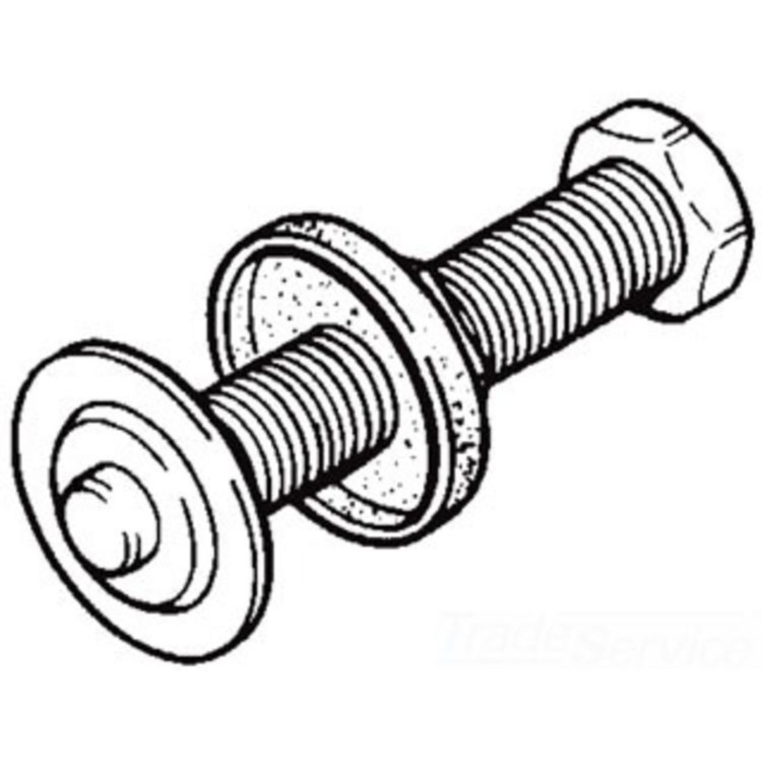 Sloan 303037 Sloan C-9-AWB Push Button Assembly, 3-3/4