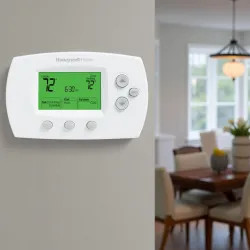 Click here to see Honeywell TH6110D1021 Resideo Non-Programmable Digital Heating and Cooling Thermostat  - TH6110D1021