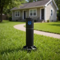 Rain Bird Standard Rectangular Valve Box with Green Lid - VB-STD