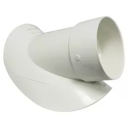 Click here to see Commodity  Canplas 414868BC PVC 6 on 8 Saddle Wye Pipe Fitting - White