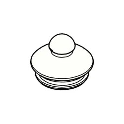 Click here to see Pfister 941-093Y Pfister 941-093Y Marielle Replacement Metal Handle Cap, Tuscan Bronze