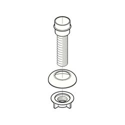 Click here to see Pfister 961-004U Pfister 961-004U Rustic Bronze Side Spray Mounting Flange