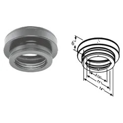 Click here to see M&G DuraVent 9645 DuraVent 8DT-RCS DuraTech 8-Inch Round Ceiling Support Box