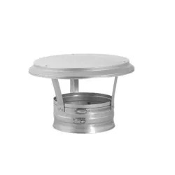 Click here to see M&G DuraVent 6RC DuraVent 6VFT-RCSC Ventinox Rain Cap w/ Storm Collar, 6
