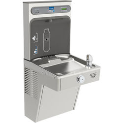 Click here to see Elkay LVRCGRN8WSK Elkay LVRCGRN8WSK - EZH2O Bottle Filler w/ Single High Efficiency Vandal-Resistant Cooler - Filtered, 8 GPH, Stainless