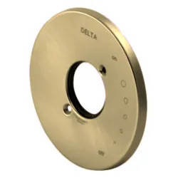 Click here to see Delta RP73374CZ Delta Trinsic 17 Series 6in Round Champagne Bronze Escutcheon for T17059 Valve Only Trim, T17259 Shower Only Trim, and T17459 Tub/Shower Trim - RP73374CZ
