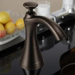 Click here to see Moen S3946ORB Moen Transitional Kitchen Soap/Lotion Dispenser, 18oz, Oil Rubbed Bronze - S3946ORB