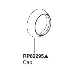 Click here to see Peerless RP82295 Peerless Precept Chrome Bonnet Cap - RP82295
