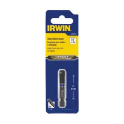 Click here to see Irwin 1837571 Irwin Heavy Duty Impact Socket Adapter, 1/4 in Square Drive, 2 in